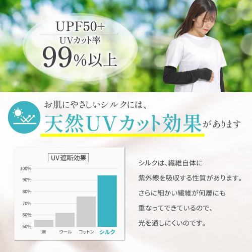 LI NOR Women's Silk Arm Covers with 99% UV Protection, Cooling, Smooth, and Beautiful Skin (Beige)