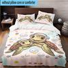 Underwater Two Sea Turtles 3pcs Bedding,Including 1pc Duvet Cover And 2pcs Pillowcases Perfect for Christmas,Ideal for Bedroom, Dormitory