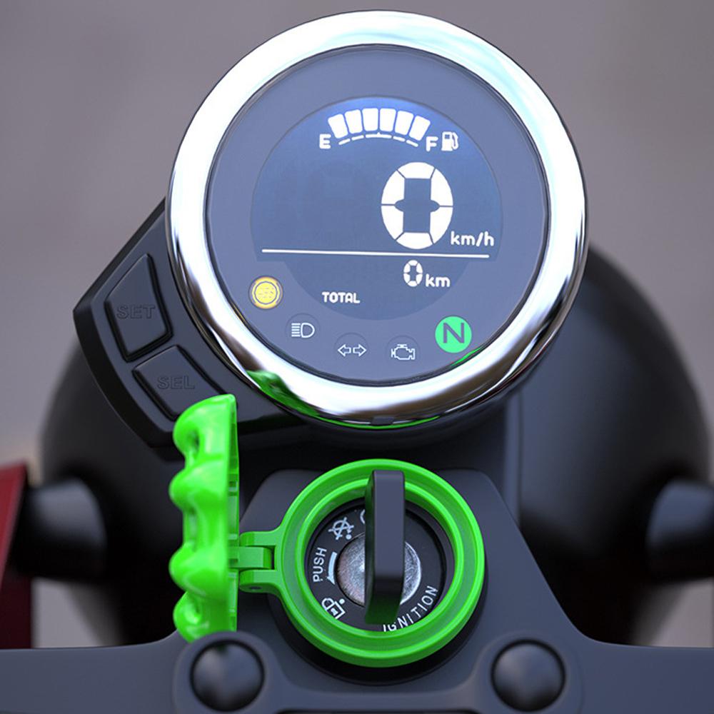 Motorcycle Ignition Switch Cover Key Switch Panel Covers Motorbike Accessories Protector Ring for Electric Vehicle CC110