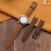 Vintage Matte Leather Watch Band 18mm 20mm 22mm 24mm Universal Bracelet for Rolex for Omega Replace Business Strap for Women Men