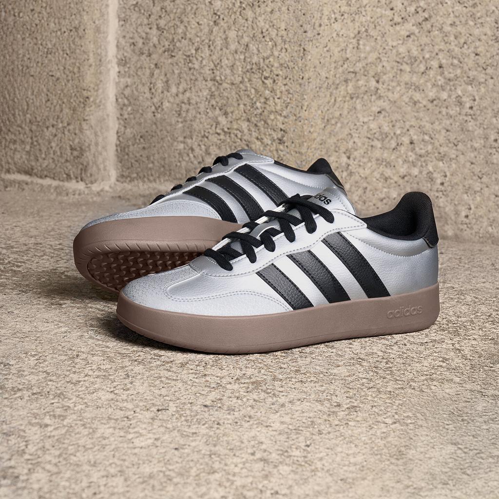 Adidas Barreda 'Silver Metallic Black Gum'