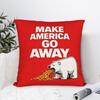 MAGA Square Pillow Cases Greenland  Cushion Cover Vintage Polyester Decor Pillowcase for Car 4040cm