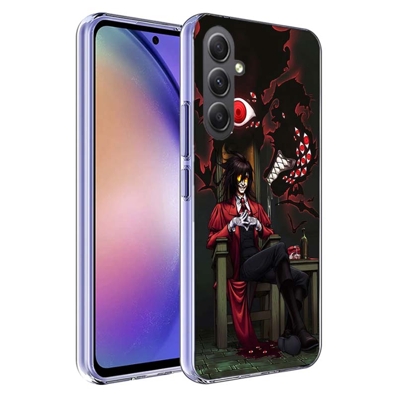 Alucard Helsing Phone Case for Samsung A17 A37 A57 A07 A16 A26 A36 A56 A06 A02S A12 A22 A32 A52S A04S A14 A24 A34 A54 A03 A13 A3