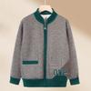 Autumn Knit Cardigan for Elders: Cozy, Fleece-Lined, and Warm - Perfect for Mom or Grandma