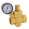 Water Pressure Regulator DN20 3 4 Inch Thread Light Duty Brass Water Pressure Reducing Valve with Filter and Gauge for