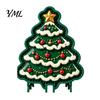 Interactive Baking Tools Christmas Cookie Cutter, Push Type Integrated Mold, Plastic Festive Pastry Stampers Clay Decorating Tool for Holiday Kitchen