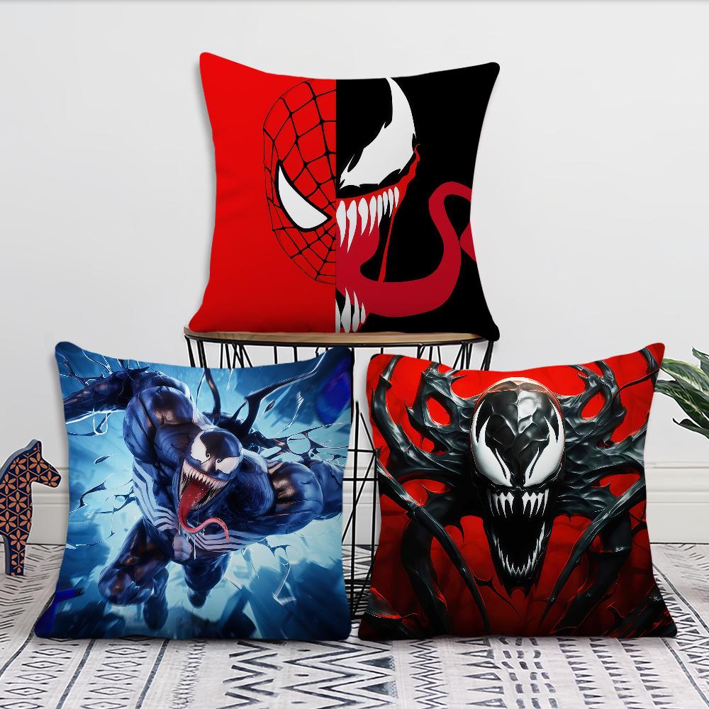Movie Cool Art V-Venom Ml Cushion Cover Comfortable Soft Hogar Pillowcase For Sofa Living Room Bed Home Decor Protective Covers