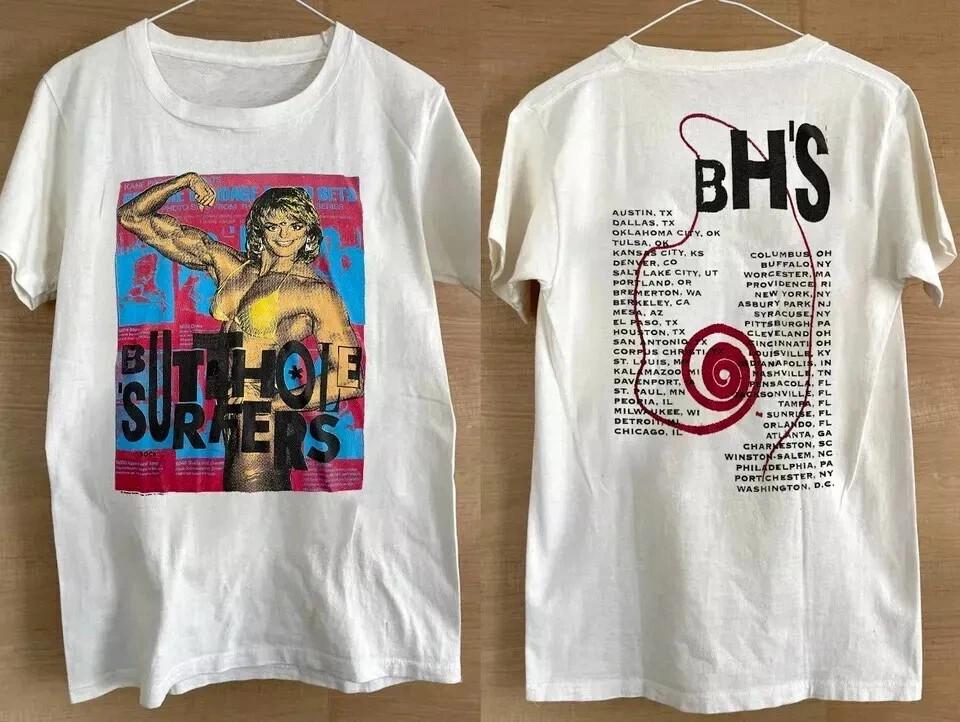 

Butthole Surfers Independent Worm Saloon Tour T Shirt Full Size S3XL Unisex T-Shirt XXL