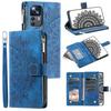 Crossbody Leder Reißverschluss Geldbörse Karten Handy Hülle für XiaoMi 15 14T Pro 14 13 13T 12T 11T 10T POCO X7 X6 X5 M7 F6 Lanyard Klapphülle