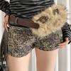 PU Leather Furry Waistband Spicy Girl Style Y2K Waistband Vintage Plush Belt  Female/Girls