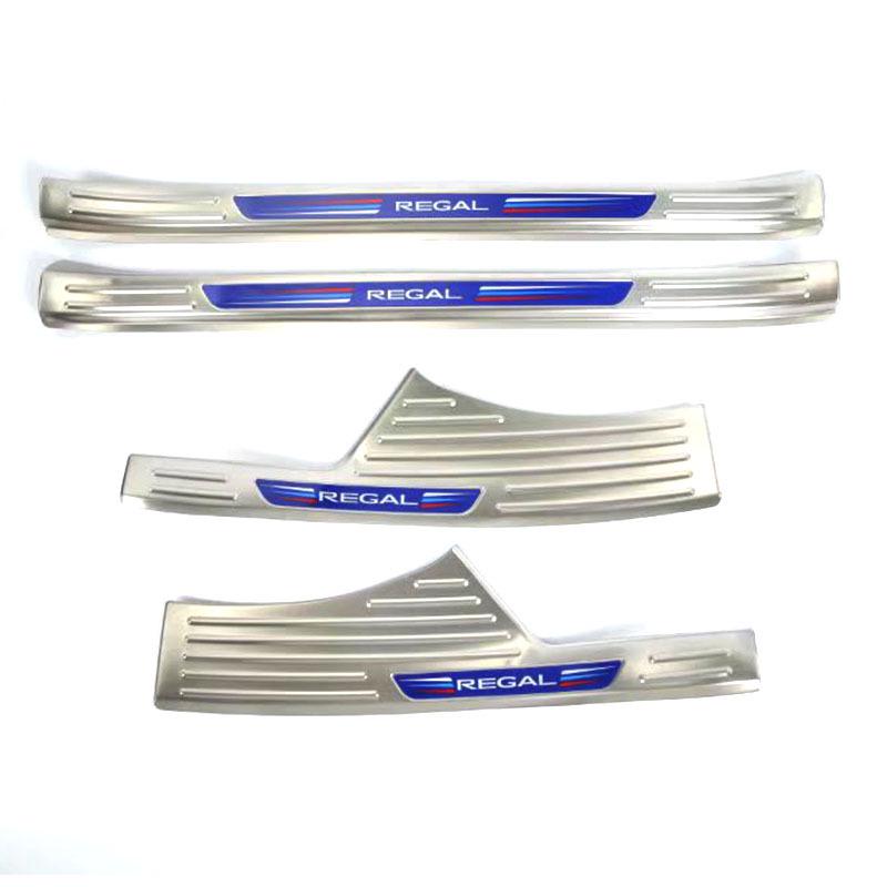Fits 17 Buick Regal: fog lights, door bowls, handles, fuel cap, interior/exterior guard plates, and other exterior accents.