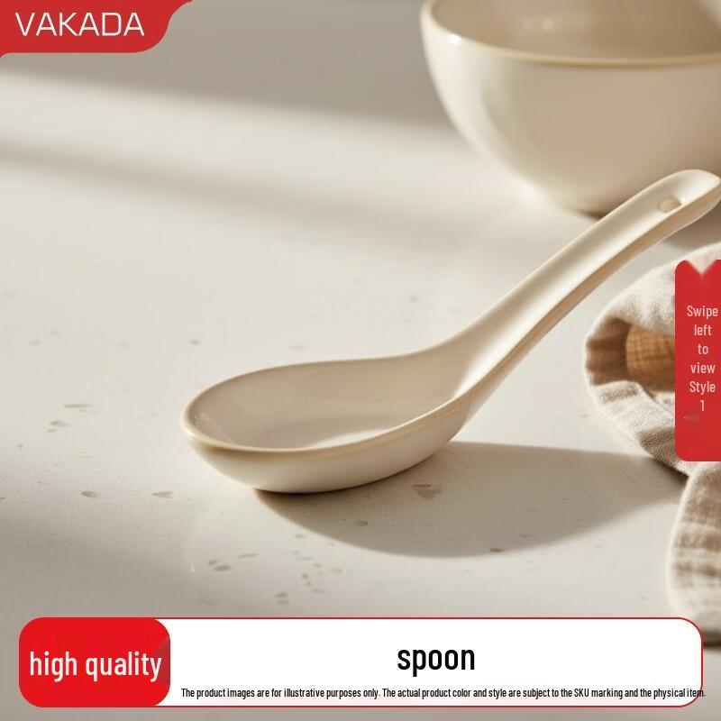 VAKADA Ceramic Table Spoon