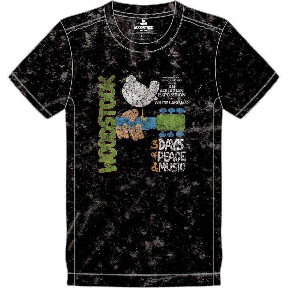 

Футболка унисекс с плакатом Woodstock S
