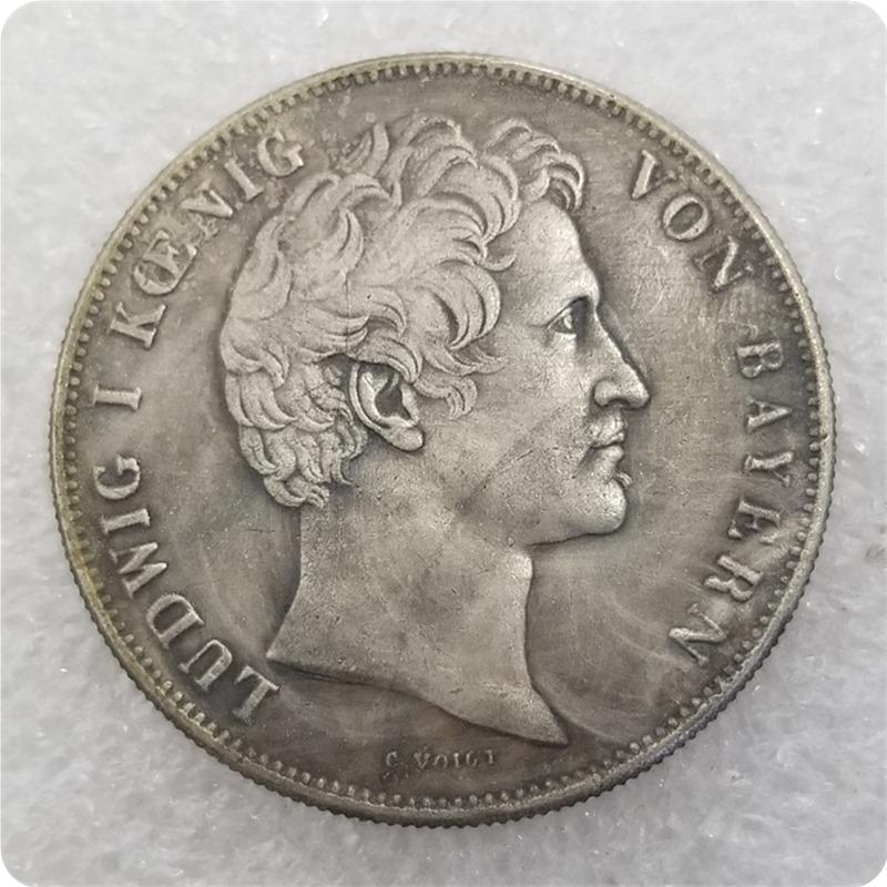 

Немецкие памятные коллекционные сувениры 1839 года, серебряные монеты разноцветный