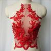 Fake Collar Embroidered Fabric Sewing Lace Applique Sewing Flower Fabric Collar for Clothing Store