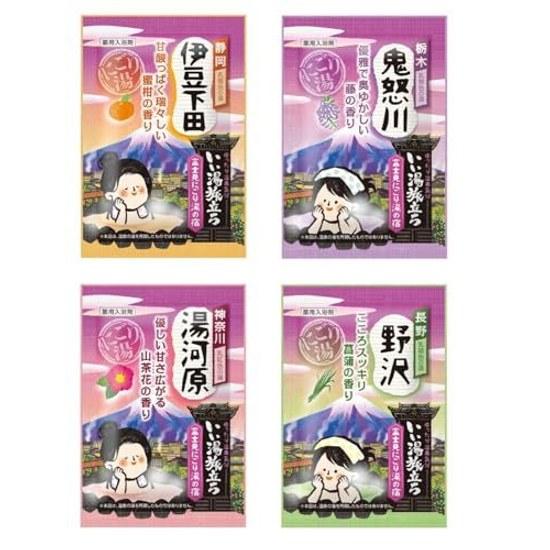 Hakugen Earth Good Bath Journey Medicinal Additive Large Capacity Pack Murky Type 24 Fragrance Variants 25g72 Packs Powder Onsen Assortment Gift Made