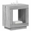 Side Table Grey Sonoma 60 x 40 x 65 cm Particleboard