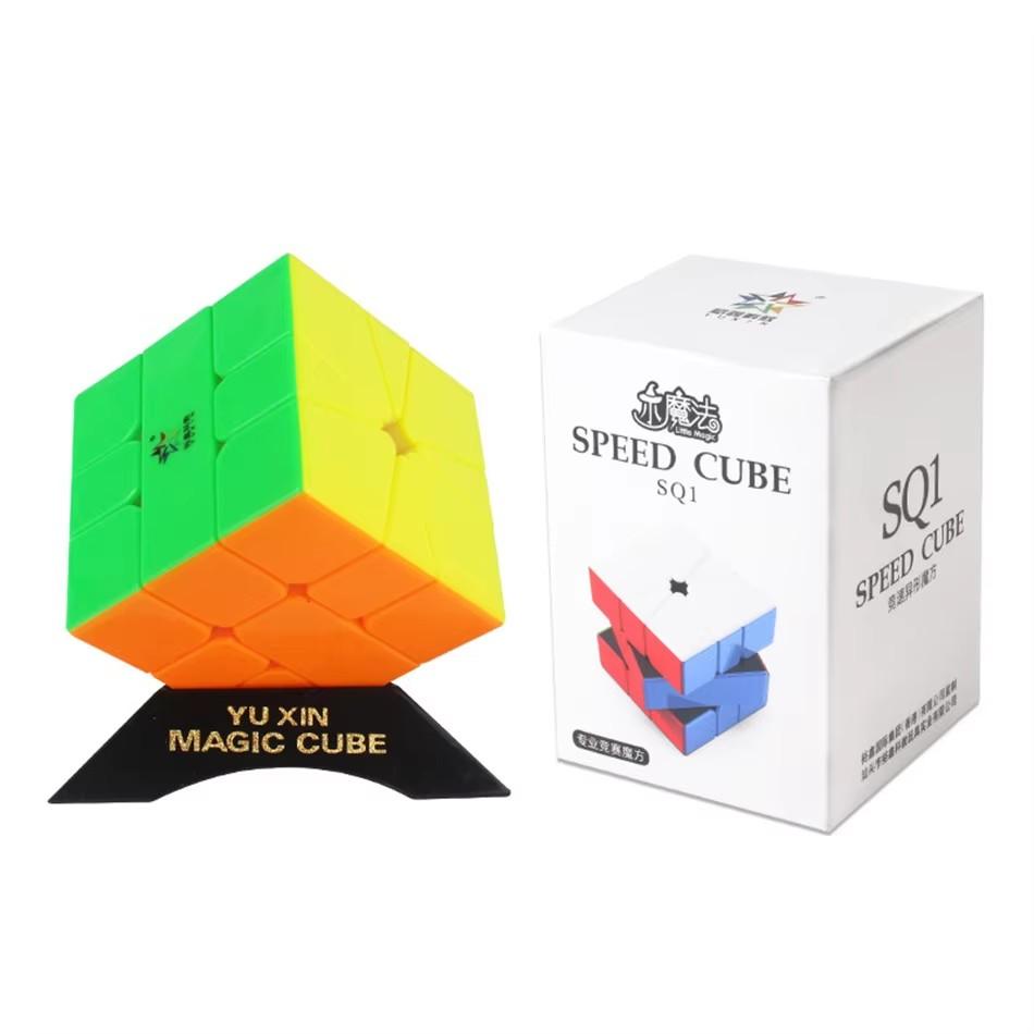 Yuxin Little Magic Sq1 Magnetic Cube Square-1 Magic Cube Magnetic 3Layers Speed Cube Professional Puzzle Toy For Children Gift