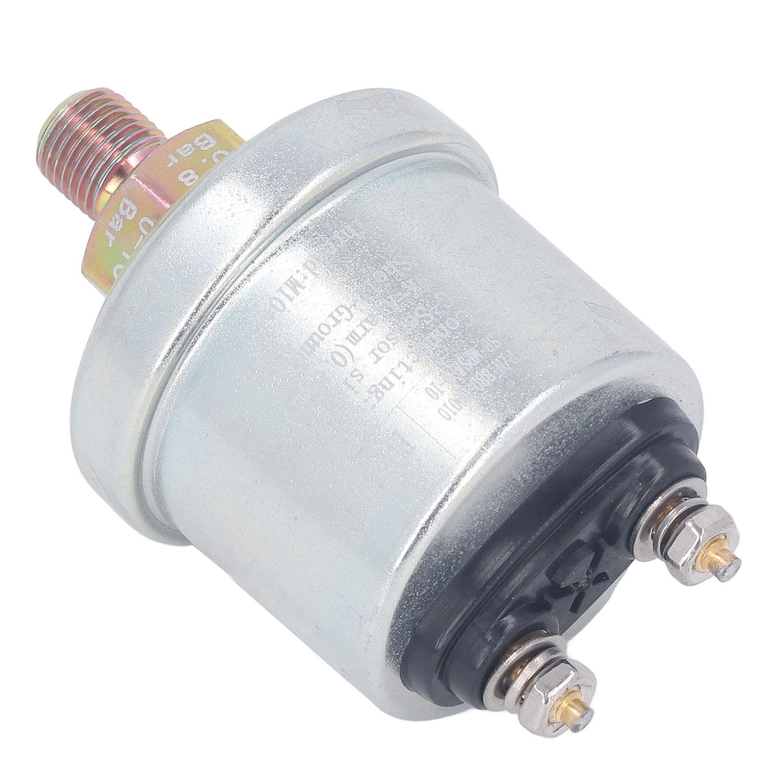 

Oil Pressure Sensor High Pressure Brass M10x1 1 8NPT Male Thread Accessory for VDO 0‑10bar