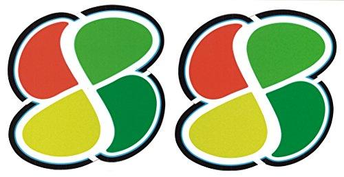 

AMUZ Соответствующий ПДД Знак «Пожилой водитель», Светоотражающий тип, Магнит, 2 шт. KD-22