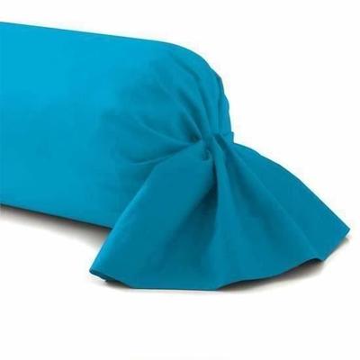 Bolster Pillow - HOMEROKK - 45 X 205 Cm - 100% Cotton - Machine Washable - Turquoise