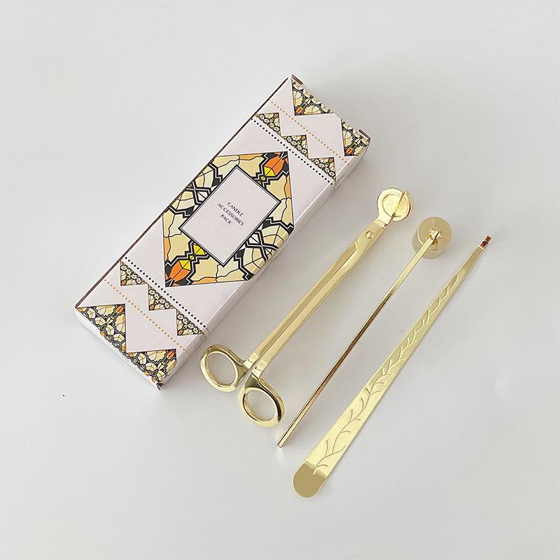Candle Cover candle snips Gold-plated stainless steel candle snips Candle extinguisher Candle accessories Candle tools золотой