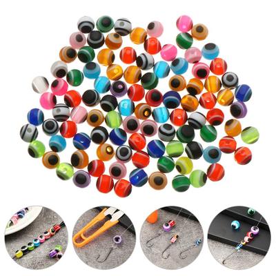 Quality Fishing Fish Eye Fishing Beads Fly Tying Material 4mm/5mm/6mm/8mm/10mm/12mm Nice-Designed