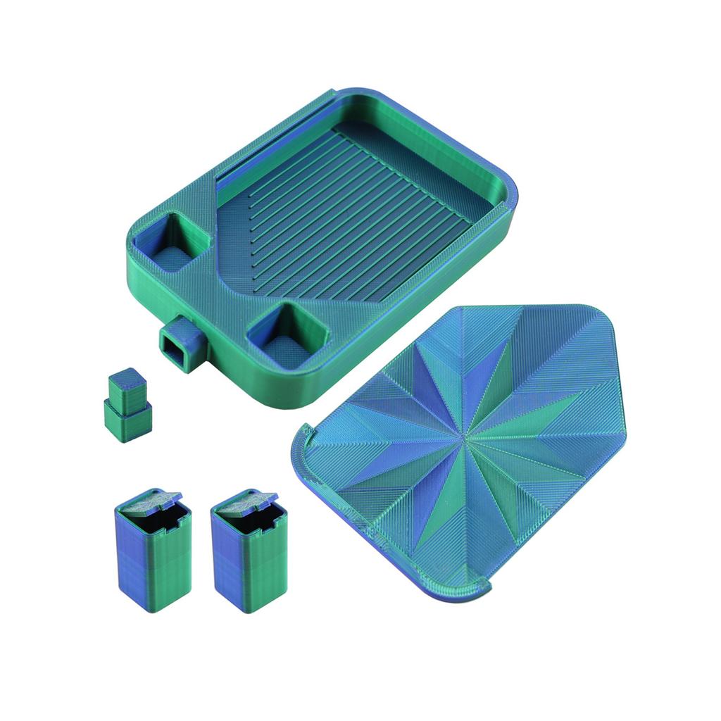 Efficient Beads Painting Accessory Tray Includes Cover And Small Bin For Spill Proof Crafting Easy To Cleaning