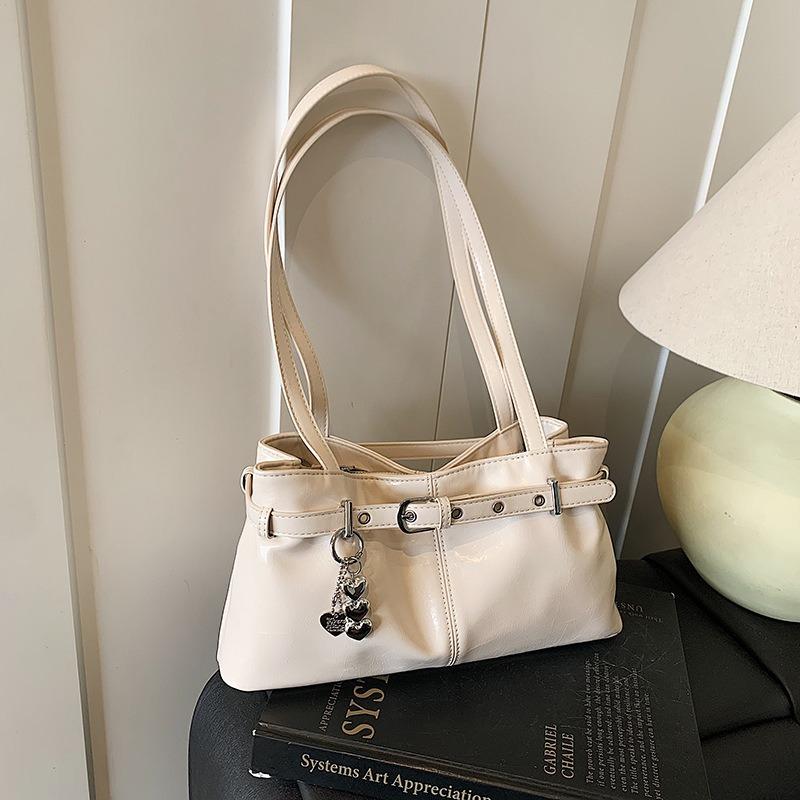 Spring and summer small bag women's new high-end shoulder armpit bag fashionable portable work tote bag