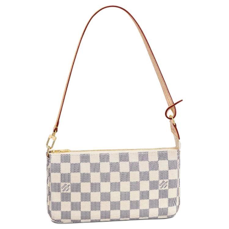 LOUIS VUITTON rūtaina Damier Azur audekla