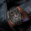 Men Watch Fashion Business Watch Men Square Black Silicone Luminous Waterproof Quartz Wrist Watches For Men Montre Homme