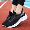 Spring mesh breathable running shoes lace-up soft-soled leisure travel shoes student sports shoes