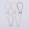 50pcs/lot French Lever Earring Hooks Ear Wires Earrings Findings For Jewelry Making DIY Accessories Supplies