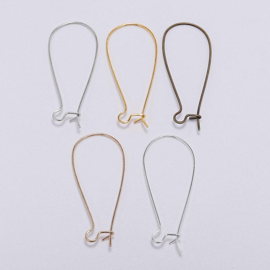 50pcs/lot French Lever Earring Hooks Ear Wires Earrings Findings For Jewelry Making DIY Accessories Supplies