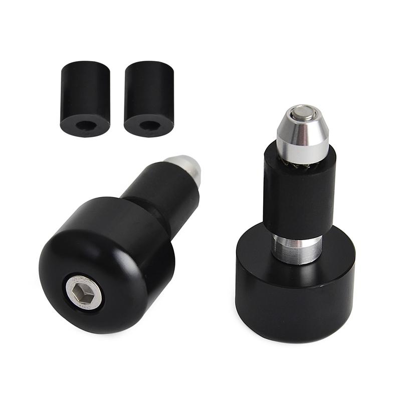 NICECNC Handlebar Grip End Handle Bar End Weight Cap For Suzuki GSXR 600 750 1000 1100 1300 RM 125 250 RMZ250 RMZ450 GSXS Bandit