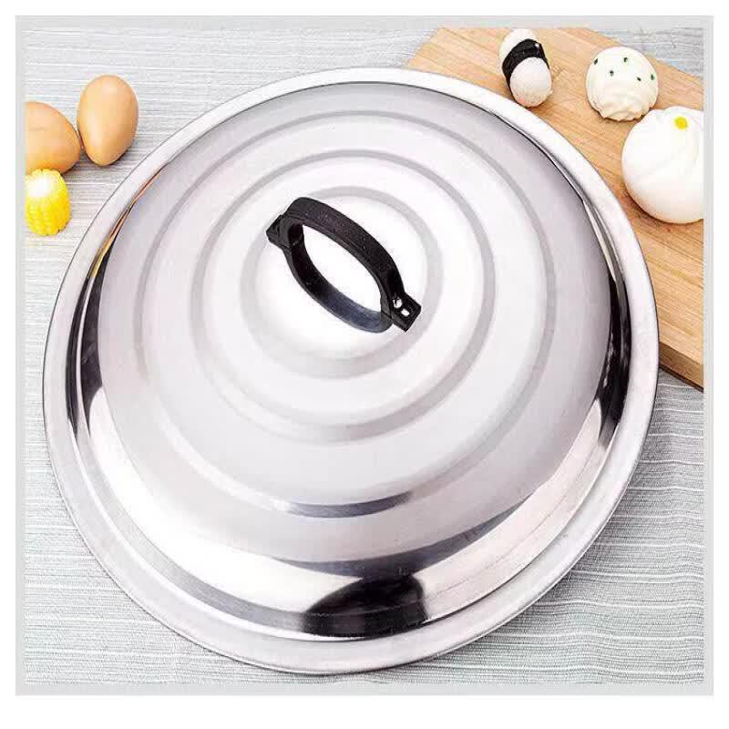 UOOS Extra Thick Stainless Steel Visible Pot Lid