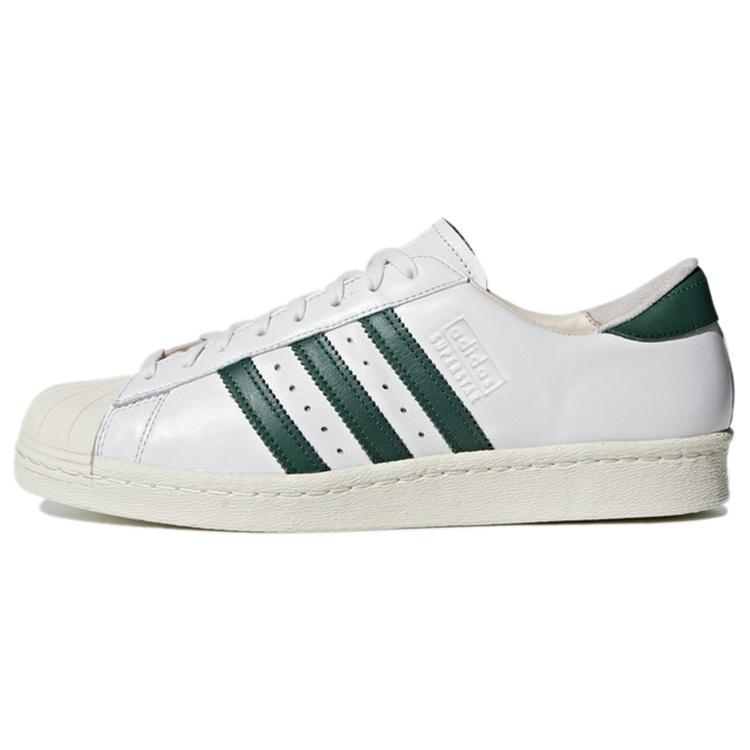 adidas Superstar 80s Recon White Collegiate Green Men s B41719 EU 38⅔