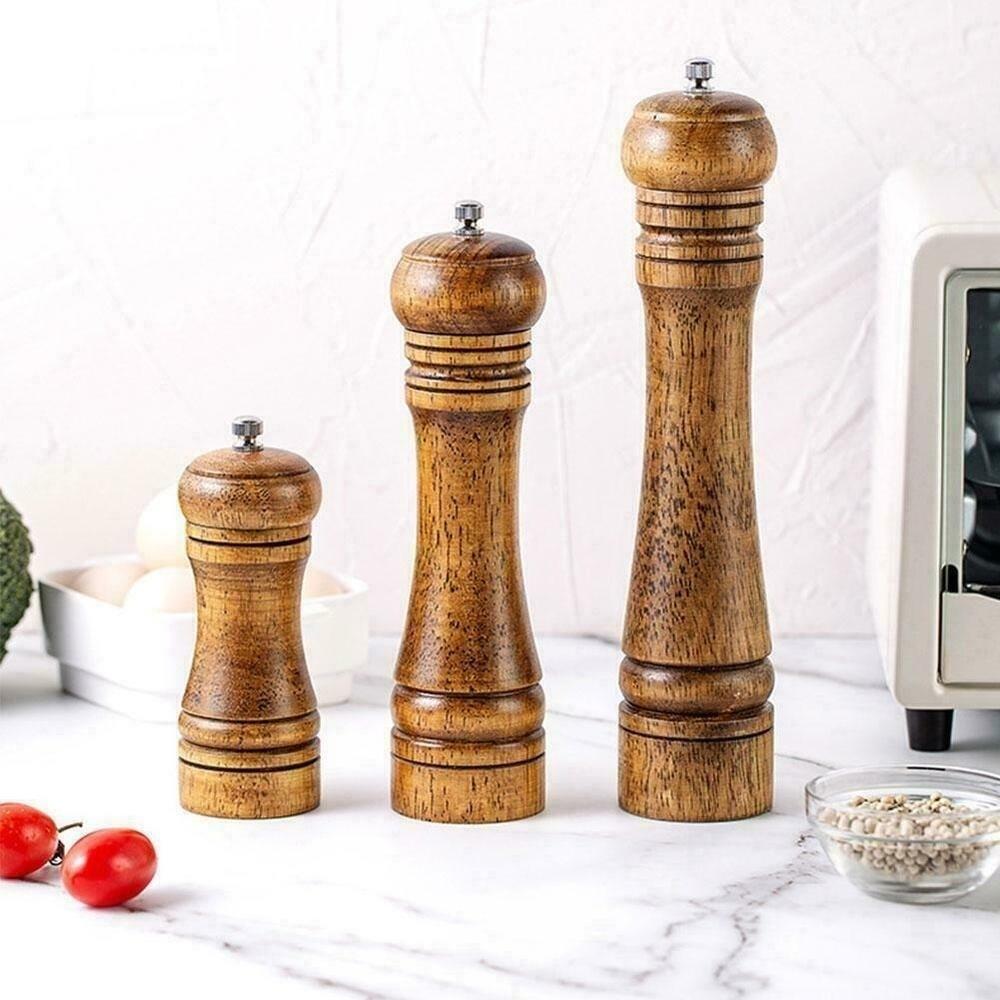 Havsalt Kverning Sichuanpepper Kvern Manuell Pepperkvernflaske Justerbar