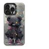 The new violent bear is suitable for 16promax mobile phone case 15pro cartoon iPhone14 cool 13 personality 17Pro.