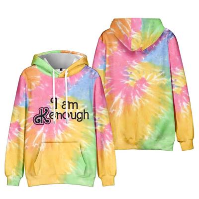 NIEUWE COLLECTIE Mode voor Fans van de Film I Am Kenough Bedrukte Hoodies Sweatshirt Buiten Sport Cosplay Pullovers Hoodie Cosplay Kostuum