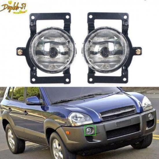 Pair Front Driving lamp Fog Light Driver&Passenger For Hyundai Tucson 2005-2012