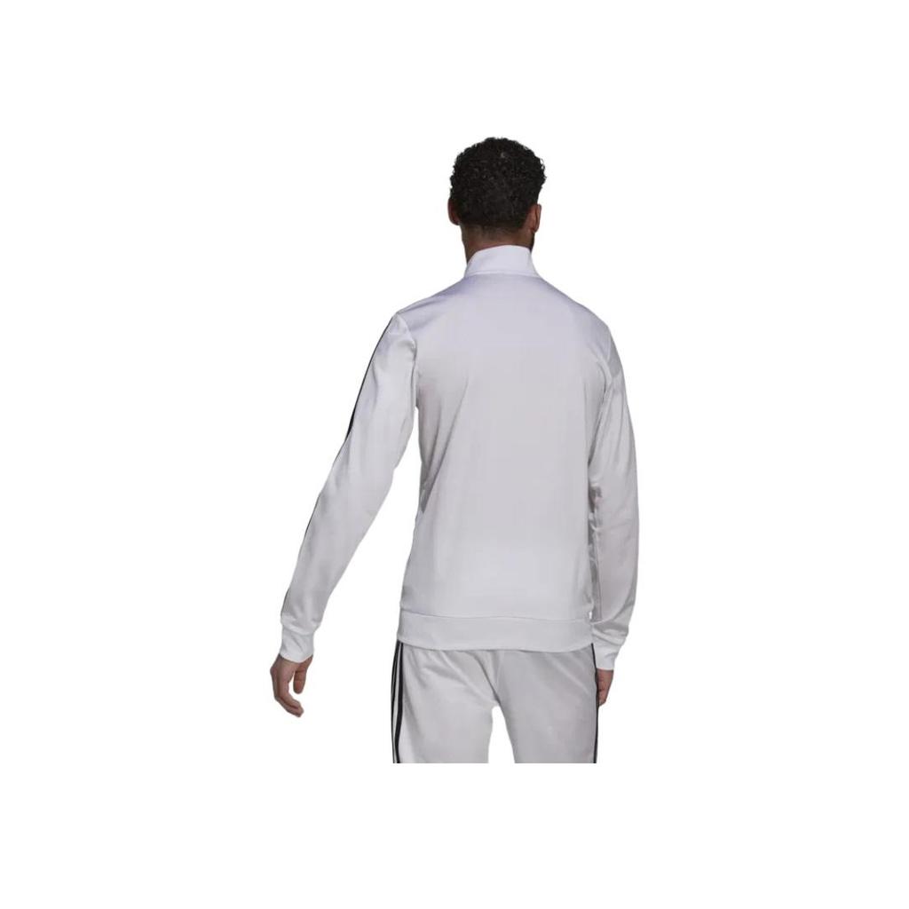 adidas Niezbędna rozgrzewka 3 paski kurtka dresowa męska kurtka biała H46102