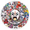 60 Pcs Peking Opera Style Waterproof Stickers for Face-Painting, Luggage, and Thermos Decoration