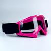 Riding Goggles Men's and Women's Motorcycle Off Road Goggles Bright Black Windproof Outdoor Glasses