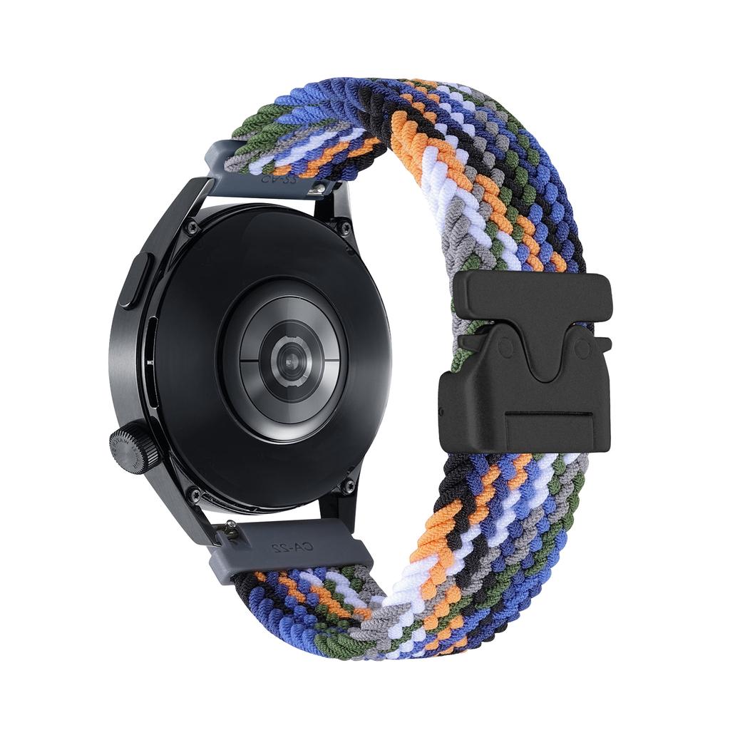 Nylon 20mm 22mm Band for Realme Watch 3 2 S Pro Braided Elastic Strap Breathable Bracelet for Realme Women's And Men's Watchband