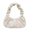 Bag Girl, Korean Version One Shoulder Dumpling Bag, French Bag, Fashionable Cloud Bag, Pleated Handbag, Armpit Bag