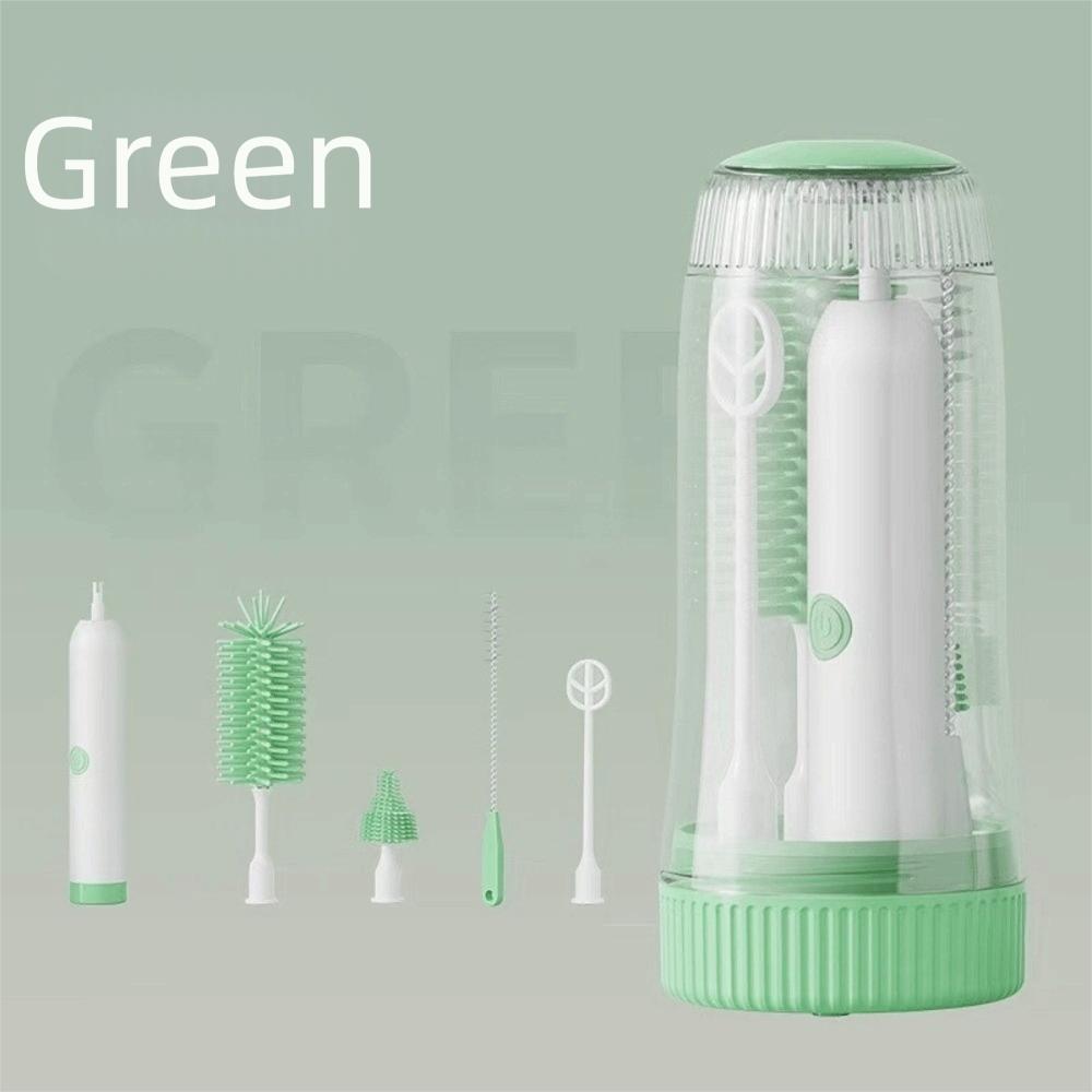UV Sterilization Electric Bottle Cleaning Brush Set 6-In-1 Cleaning Brush for 1500mAh Infant