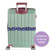 Polyester Fibre Luggage Buckle Strap Adjustable Anti-theft Baggage Tie Down Belt Anti-lost Elastic Suitcase Belts Travel Props