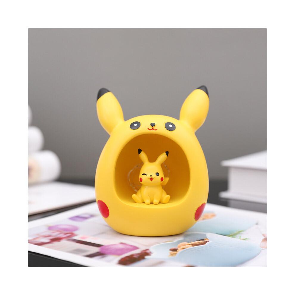(Pikachu) Pokemon Resin Night Light Hand Painted Lamp