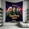 Hocus Pocus 3 Hour Tapestry Wallmounted Background Cloth Soft Christmas Gift Atmospheric Background Cloth